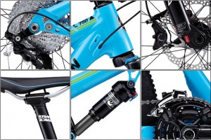 אופני הרים רוקי מאונטיין שיכוך מלא 27.5 THUNDERBOLT