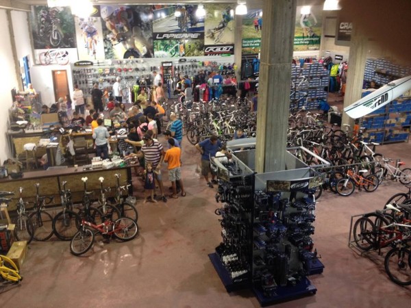 ירידי ספורט במתחם בספיד אופן