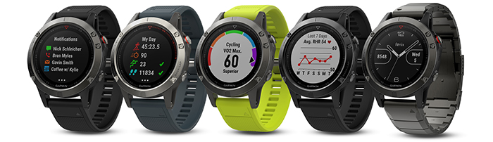 שעון מולטי ספורט גרמין Fenix 5 GPS